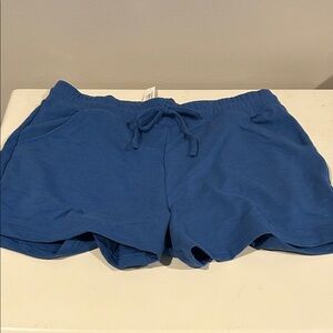 Adore Me blue lounge shorts. NWT